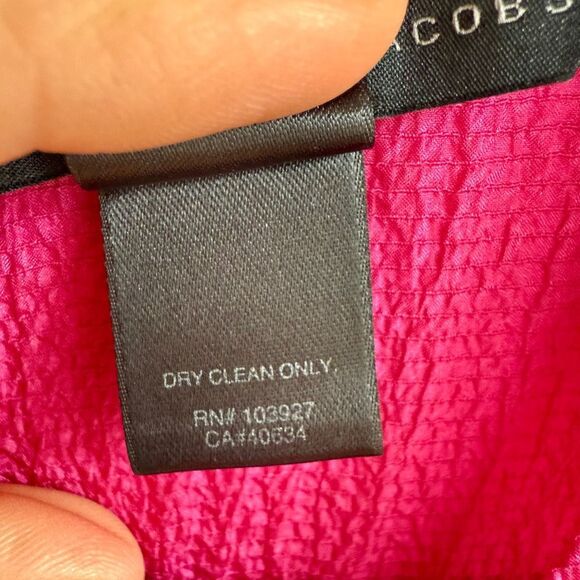 Marc By Marc Jacobs Fuchsia Blouse, size 10 - Picture 6 of 7